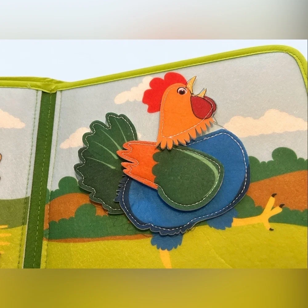 Goliyean Montessori Busy Board Book - My First Farm - NEW - Picture 10 of 13